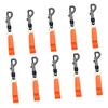 BESPORTBLE 10pcs Outdoor Emergency Whistle Durable Plastic Safety Whistles for Camping Hiking Travel Loud Sound Design Key Ring for Easy Carrying for Survival Situations view 1