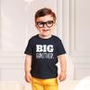 Big Brother Shirt for Toddler Promoted to Best Big Brother Announcement Baby Boys (US, Age, 18 Months, Charcoal Black) view 4