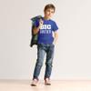 Big Brother Shirt for Toddler Promoted to Best Big Brother Announcement Baby Boys (US, Age, 18 Months, Charcoal Blue) view 3