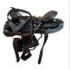 15 16 17 18 Western Trail Saddle Pleasure Horse Tooled Leather TACK Set (18 Inch) view 2