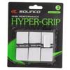 Solinco Hyper Extra Tacky Tennis Over Grip White 3 Pack view 1