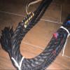 EPT Bull Rope Black Poly Jr Pro 9x7 Right Hand13/16 x 7/8" Soft - Bull Riding Rope 14' view 4