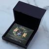 Opal Turtle Necklace Luxury Box Opal Turtle Pendant Necklace for Mom, Necklace from Son/Daughter, Message Card Jewelry for Mom view 1