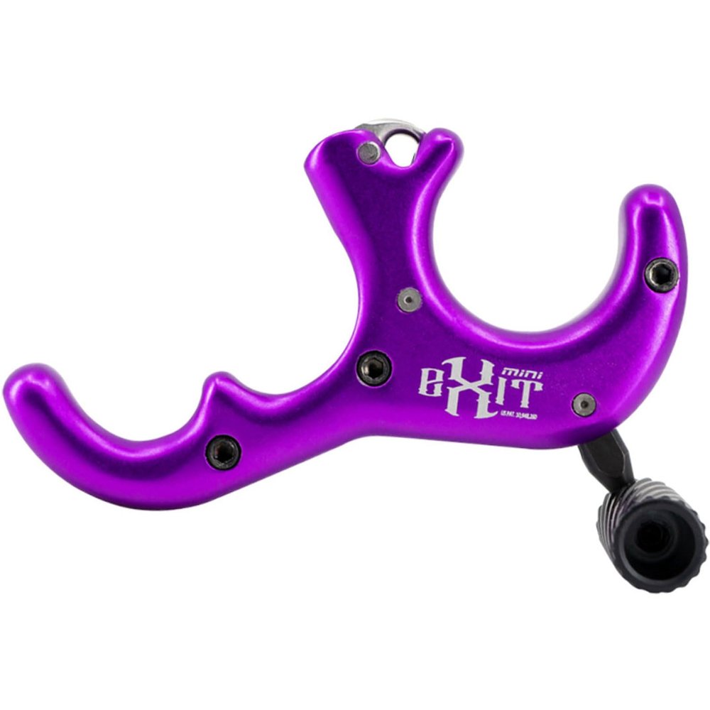 B3 Archery EXIT Mini 3 Finger Thumb Button Violet