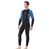 Alstorpha Wetsuits for Men 3mm Neoprene Wet Suits for Men in Cold Water for Surfing, Diving, Swimming, Jet Skiing (Middle, Blue) view 3