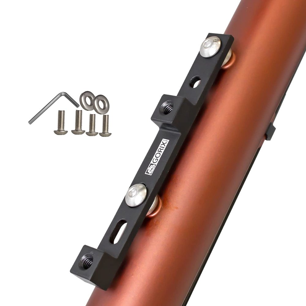 GORIX Bike Bottle Cage Adjustment Adapter Adjust The Position of The Bottle Cage (GX-Bridge)