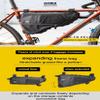 GORIX Bike Triangle Bag Frame Bag Top Tube Bag Expandable 3.5L Waterproof Cycling Road Mountain Bicycle (GX-FB PELICAN) view 2
