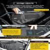 GORIX Bike Triangle Bag Frame Bag Top Tube Bag Expandable 3.5L Waterproof Cycling Road Mountain Bicycle (GX-FB PELICAN) view 4