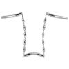 Bike Vintage Lowrider Curved Flat Twisted Handlebar 15 25.4mm C view 1