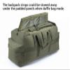 Backferry Large Military Duffle Bag Backpack Tactical Field Gear Equipment Duffel Bag Army Deployment Bag 85L (Olive Drab) view 3