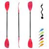 OCEANBROAD Adjustable Kayak Paddle 86in/220cm to 94in/240cm Kayaking Boating Canoeing Oar with Paddle Leash 1 Paddle view 1