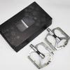 Titanium Shaft Three Peilin Pedal Carbon Fiber Anti-Skid Bearing Pedal Aluminum Alloy Titanium Shaft 3 Bearing Bicycle Pedal for Mountain Bike,Road Bike (Sliver) view 2