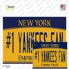 #1 Yankees Fan Bumper Sticker & Key Chain Combination Bundle view 1