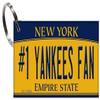 #1 Yankees Fan Bumper Sticker & Key Chain Combination Bundle view 3
