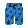 BAIKUTOUAN Middle Finger Fashion Men's Beach Shorts Swim Trunks Quick Dry Pants with Mesh Lining and Pockets M view 3