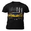 2022 'Vette C8 Race Car IMSA GTD GT Daytona Pro Short-Sleeve Unisex T-Shirt Black view 1
