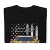 2022 'Vette C8 Race Car IMSA GTD GT Daytona Pro Short-Sleeve Unisex T-Shirt Black view 4