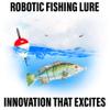 UFISH -Large Size Electric Live Bait - Swimming Robotic Segment Fishing Lure - Animated Swim Bait (Sunshine Bass) view 1