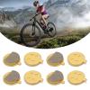 4 Pair Scooter Brake Pad Electric, CopperBased Low Noise Bike Brake Pads Brake Disc Pad Scooter Disc Brake Pad for Mountain Bike Bicycle view 2