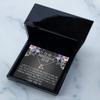 Wishbone Dancing Necklace Luxury Box Unbiological Sister Necklace, Unbiological Sister Gift, Cute Unbiological Sister Things, Thanks for Being My un view 1
