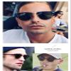 Black Polarized Sunglasses Classic Stylish for Men and Women Half Frame view 4