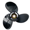 RASON-REX OEM Grade Aluminum Outboard 3 Blades Propeller for Mercury Outboard Engines 25-30HP Bigfoot,40-60HP Sea Pro/Marathon/Mariner/Force 10 3/8x14 Pitch with 13 Spline Tooth,RH view 3