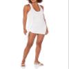 Becca by Rebecca Virtue womens Its Breeze Swimwear Cover Up, White, Small US view 1