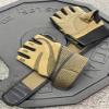 Multipurpose Fingerless Gloves Comfortable Weight Lifting Gloves with Wrist Wraps Heavy Duty Durable Materials for Men and Women view 3