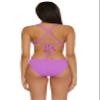 Becca Color Prism - Women's Halter Bikini Top, Adjustable, Tie Back, Swimwear Separates for Women, Pink Orchid, Large view 4
