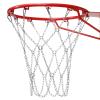 Dakzhou Basketball Net, Stainless Steel Braided Chain Heavy Duty, Standard Basketball Net (12 Links), Quick Installation. Suitable for Indoor and Outdoor Climates view 1