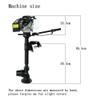 Boat Engine 4 Stroke 4 HP Outboard Motor 55CC Boat Engine with Air Cooling System view 4