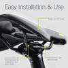 Delta Cycle & Home Comfort Race Bike Seat by Delta Cycle Nose Aggressive Riding Ergonomic Design Longer Faster Ride Weather Resistant Lightweight PU Foam - Easy to Mount (Comfort Shorty Gel Saddle) view 3