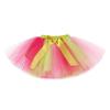 Baby Girl 1st First Birthday Cake Smash Outfit Flower Printed Golden One Cotton Short Sleeve Romper Bodysuit Princess Tutu Tulle Skirt Crown Headband 3pcs Set Photo Props Yellow 1 Year view 4