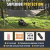 Onewind 1210 ft Hexagon Hammock Rain Fly, Waterproof Lightweight and Durable Silnlyon Camping Hammock Tarp for Backpacking and Hiking, Complete Accessories, OD Green view 2