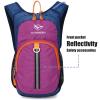 Ivygreen Kids Hydration Backpack, Hiking Backpack for Boys or Girls with 1.5L Water Bladder (Purple - Small) view 2