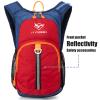 Ivygreen Kids Hydration Backpack, Hiking Backpack for Boys or Girls with 1.5L Water Bladder (Red - Small) view 2