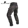 Elite Tribe Gen3 Combat Pants Airsoft Military Tactical BDU Pants with Knee Pad (Small, Multicam Black) view 4