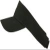 Ashen Fane Unisex Adjustable Cotton Sun Visor, Black view 2