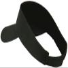 Ashen Fane Unisex Adjustable Cotton Sun Visor, Black view 3