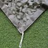 Pxzybd Military Camouflage Net 2m 3m 4m 5m 6m 7m 8m 9m,Shade Net,Gray Reinforced Camo Netting,Camping,Hunting,Theme Party Decoration,Sunscreen Camouflage Netting,Car Cover,Grey-4x6m(13.1 * 19.7ft) view 4