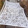 YHBZ Custom Camo Net/Camouflage Netting,White -210D Oxford Fabric,Hide Military Army Camo Netting,for Party Decorations Hunting Shooting,Lightweight Waterproof,2x5m(7 * 16ft) view 2