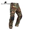 Elite Tribe Gen3 Combat Pants Airsoft Military Tactical BDU Pants with Knee Pad (Small, Woodland) view 2