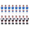 BESPORTBLE Foosball Men, 16Pcs Foosball Replacement Players Foosball Men Player Replacement Table Soccer Player Foosball Table Parts view 1