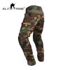 Elite Tribe Gen3 Combat Pants Airsoft Military Tactical BDU Pants with Knee Pad (Medium, Woodland) view 3