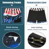 APTRO Men's Swim Trunks with Compression Liner 5 Inch Bathing Suit Beach Swimsuits #C169 L view 4