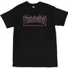 Thrasher Double Flame NEON SS Tshirt Small Black view 1