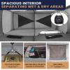 KingCamp Oversize Outdoor Shower Tents for Camping Dressing Room Portable Shelter Changing Room Shower Privacy Shelter Single/Double Shower Tent 83.841.782.6 inch view 3