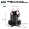10L0L Golf Cart 48V Solenoid for EZGO RXV, 4 Terminal 150A, Replace OEM 624317, 649373 view 2
