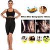 XXMU Sauna Sweat Pants for Women High Waist Slimming Shorts Compression Tights Workout Exercise Body Shaper Thighs Legging view 2