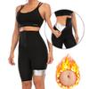 XXMU Sauna Sweat Pants for Women High Waist Slimming Shorts Compression Tights Workout Exercise Body Shaper Thighs Legging view 4